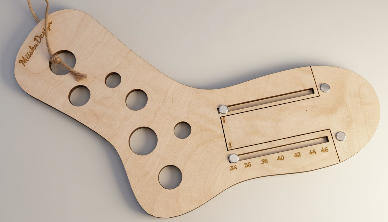 Sukkablokki koivuvaneria, 34-46.