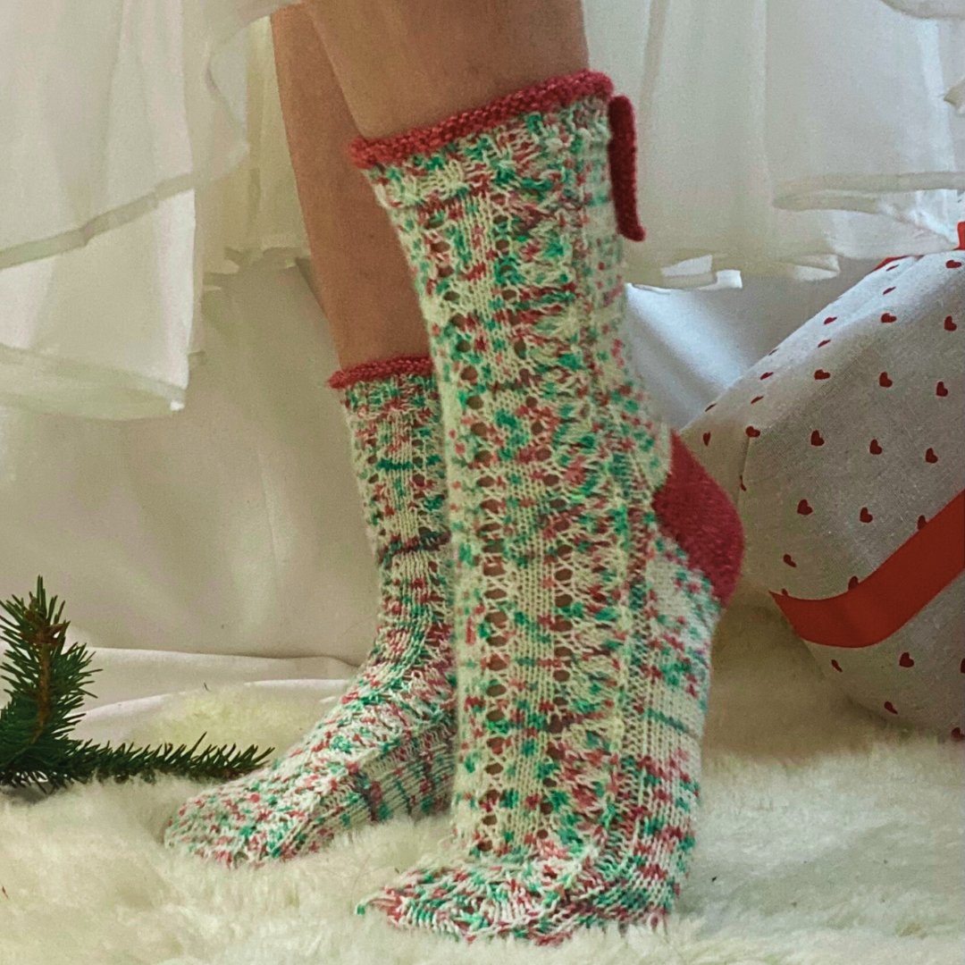 Prinsessan polkkasukat ohje PDF-tiedostona.