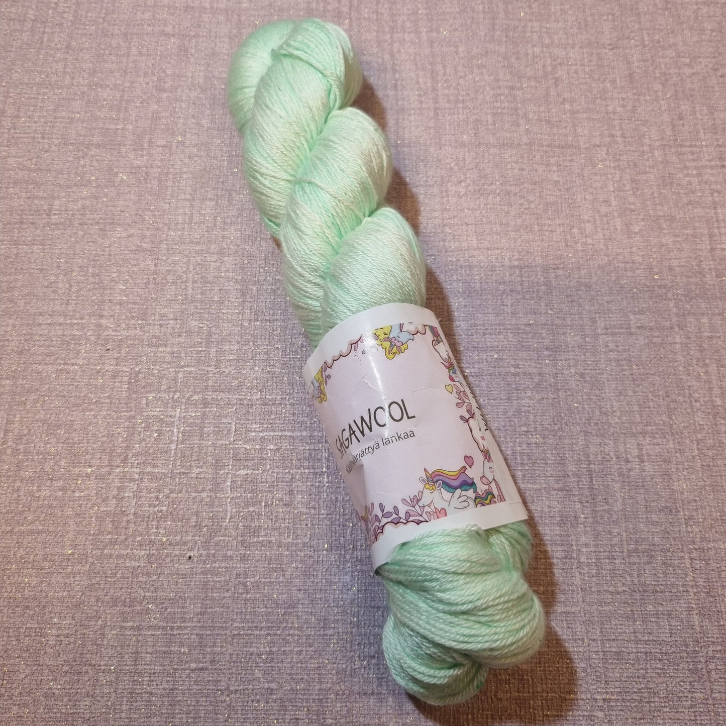 Meeri merinosilkki, fingering