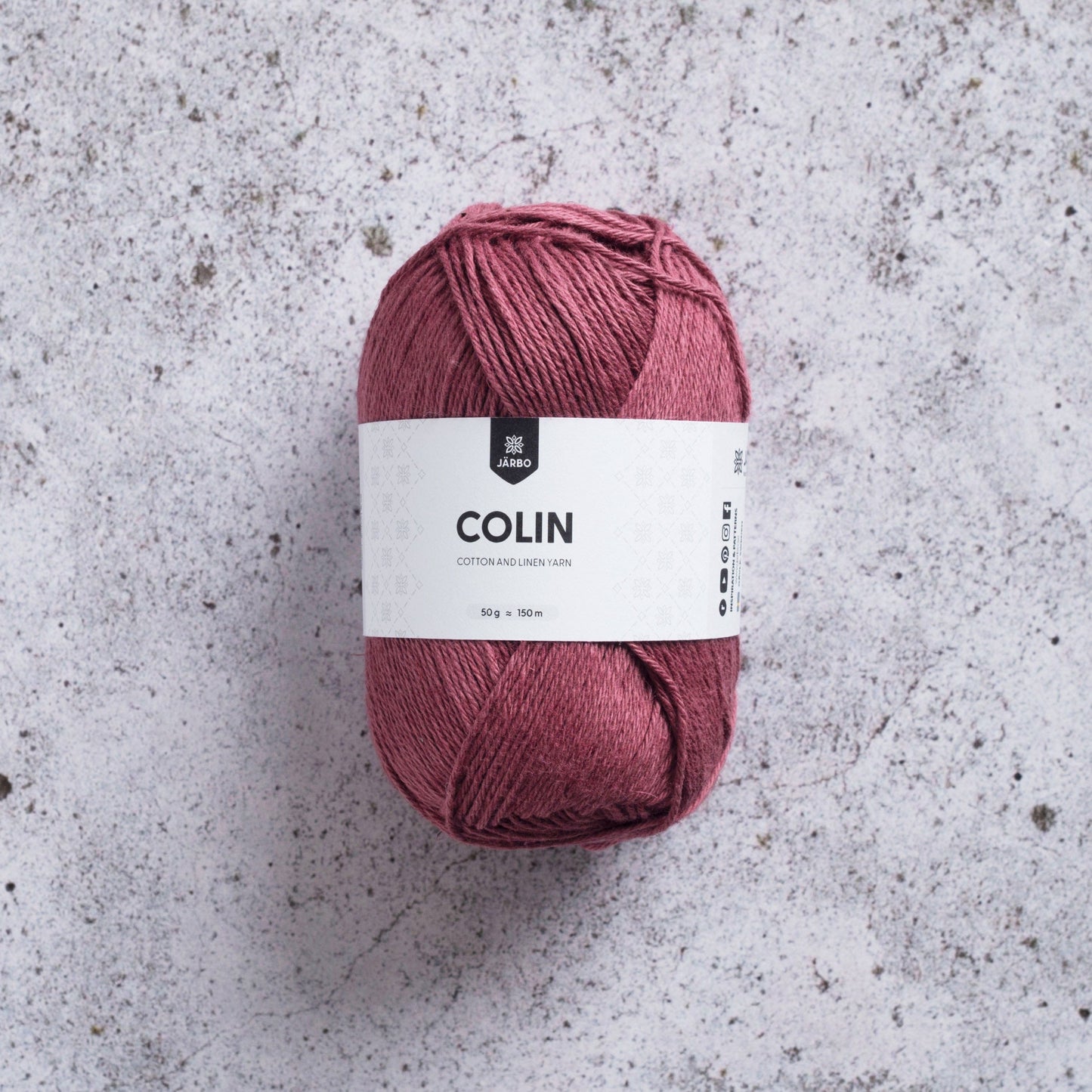 Colin puuvilla-pellava, useita värejä
