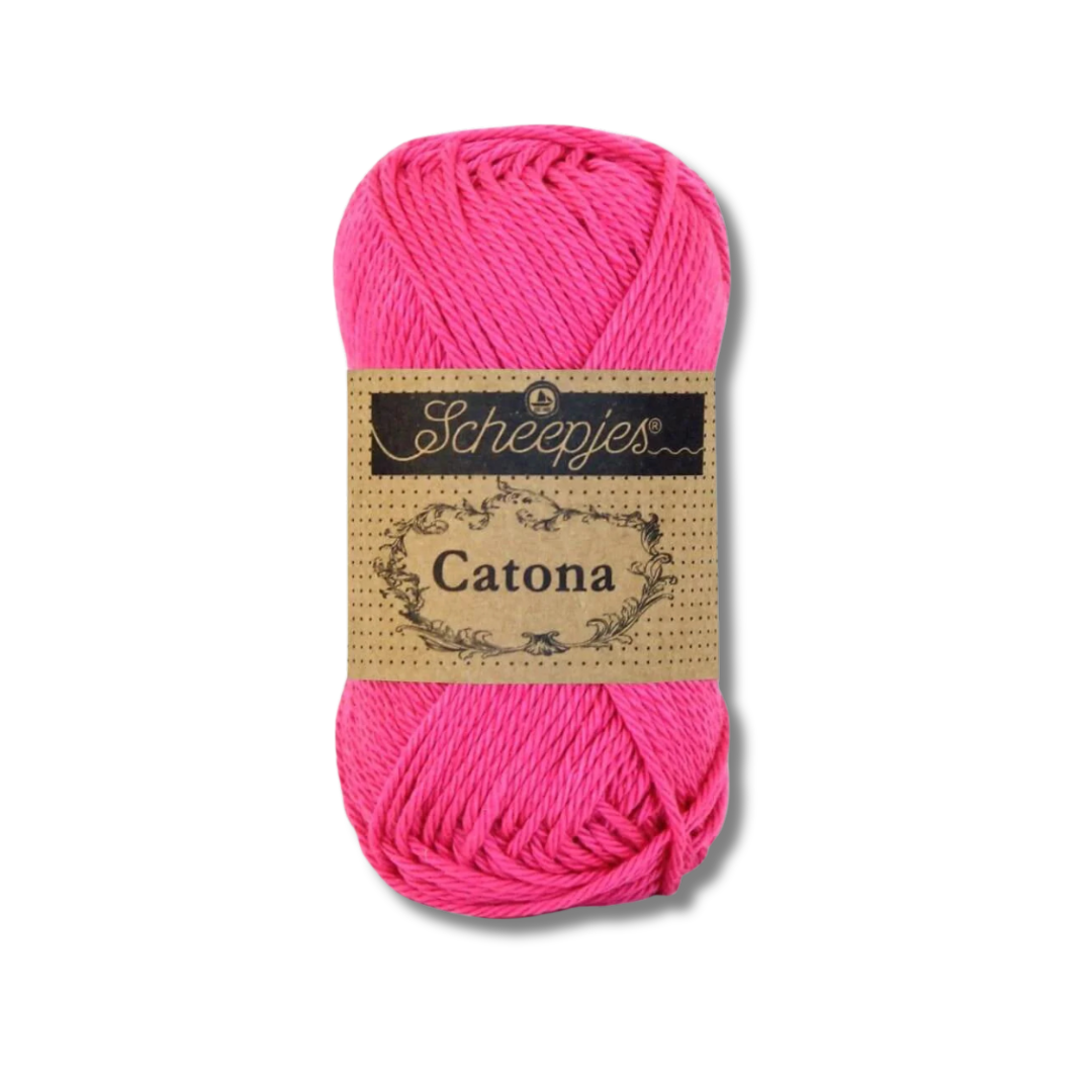 Sheepjes Catona merseroitu puuvilla, useita värejä