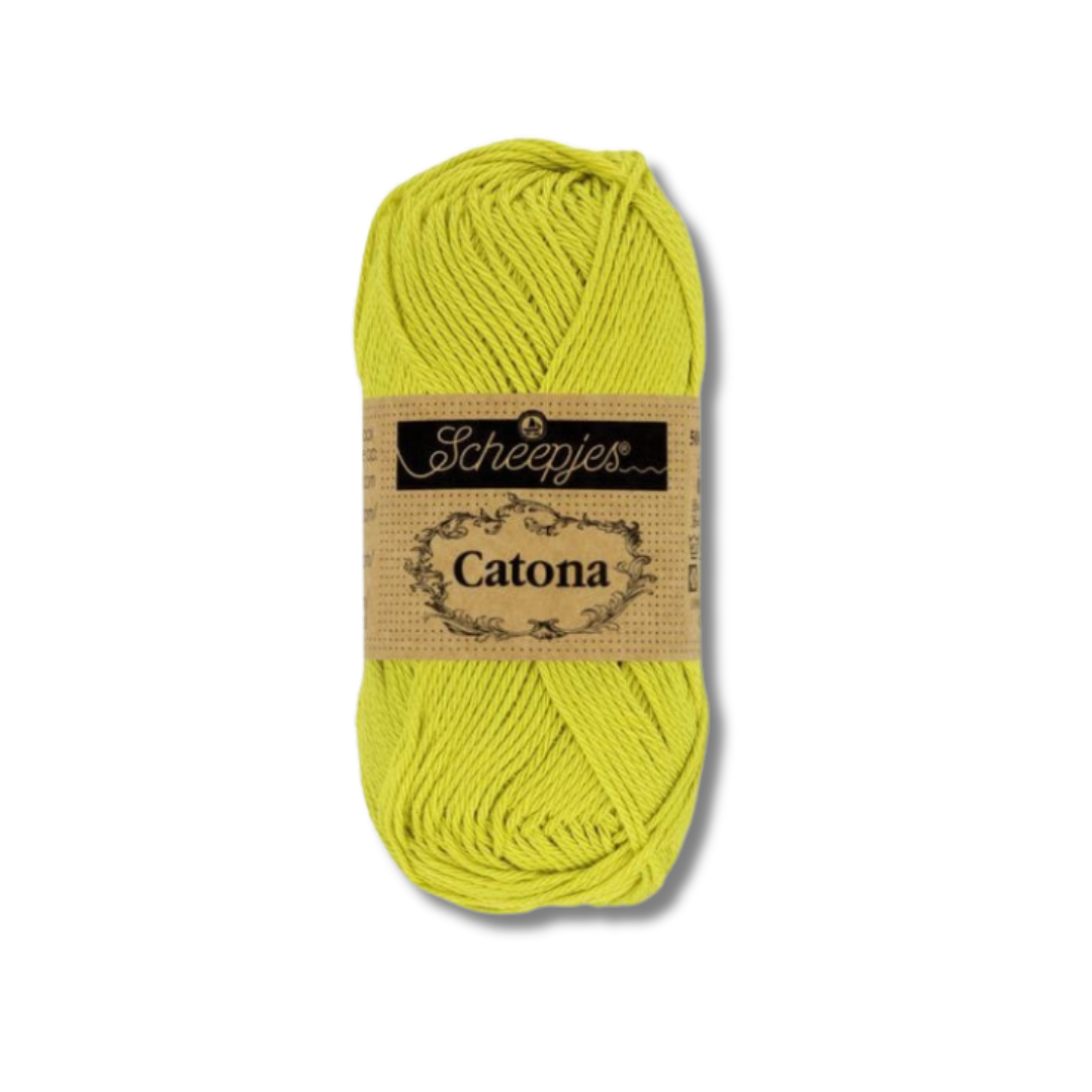 Sheepjes Catona merseroitu puuvilla, useita värejä