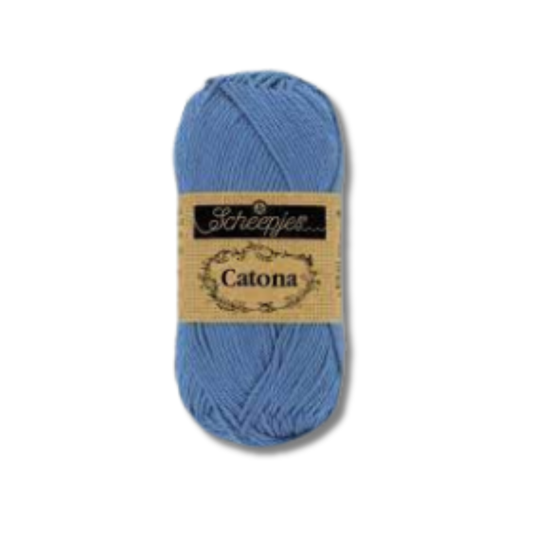 Sheepjes Catona merseroitu puuvilla, useita värejä