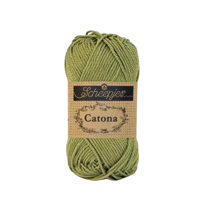 Sheepjes Catona merseroitu puuvilla, useita värejä