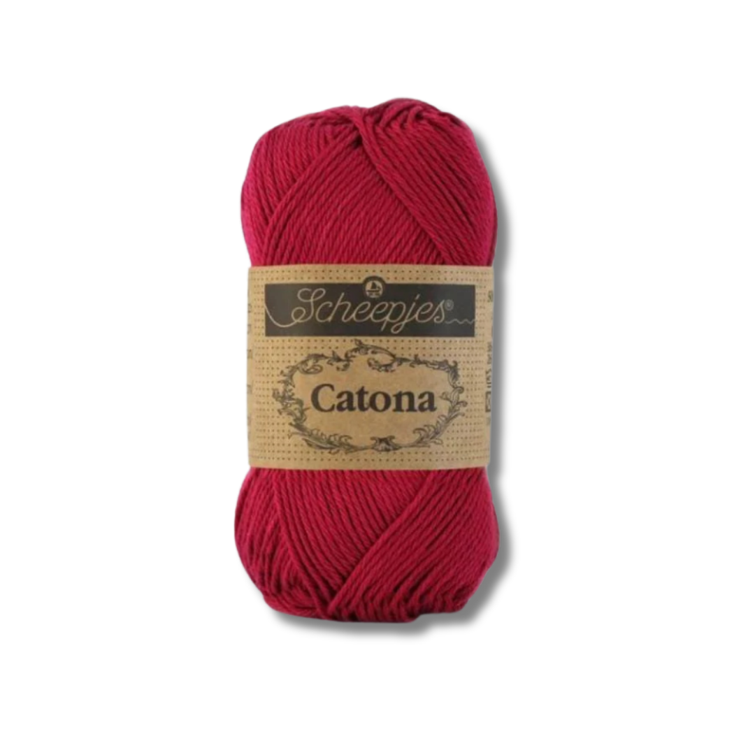 Sheepjes Catona merseroitu puuvilla, useita värejä