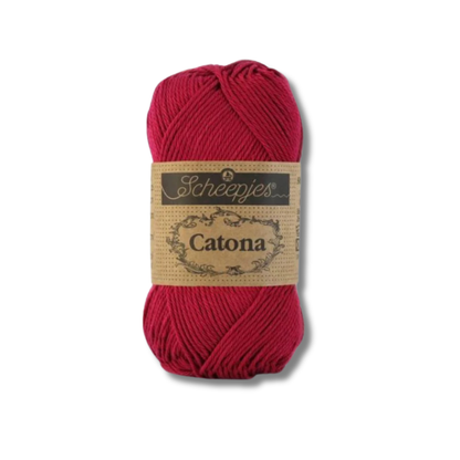 Sheepjes Catona merseroitu puuvilla, useita värejä