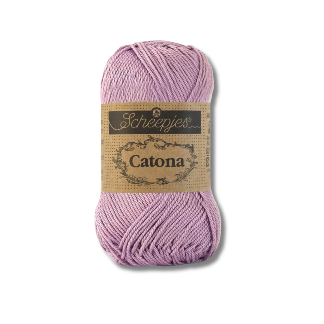 Sheepjes Catona merseroitu puuvilla, useita värejä