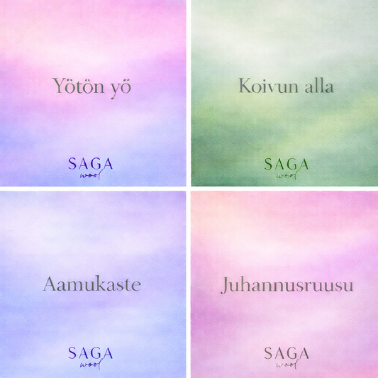 Ennakkotilaus: Juhannussukat: langat ja ohje.