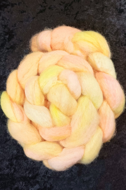 Käsinvärjätty BFL villatopsi, 100g