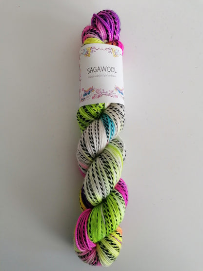 Henry's Zebra Sock, fingering