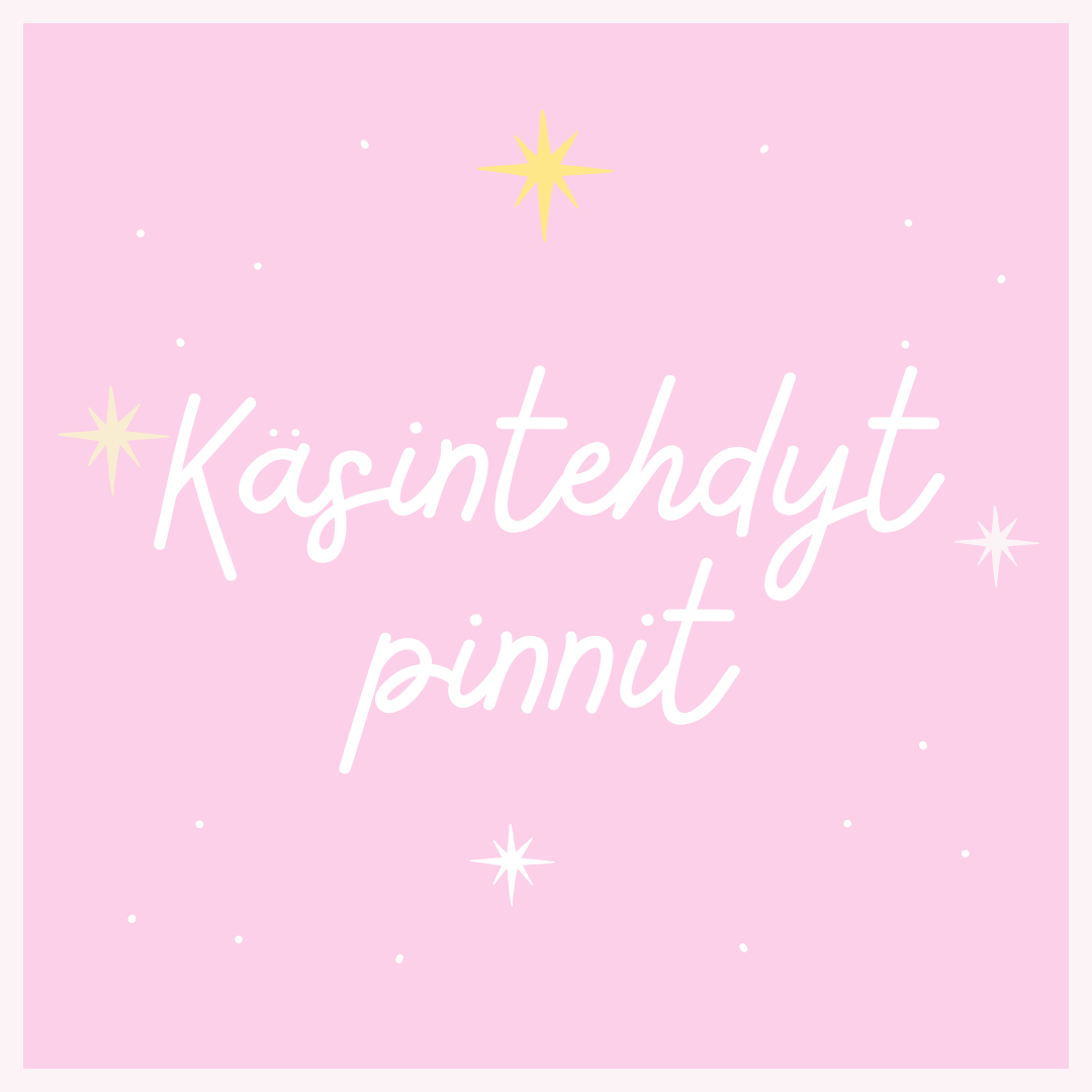 Käsintehdyt hiuspinnit