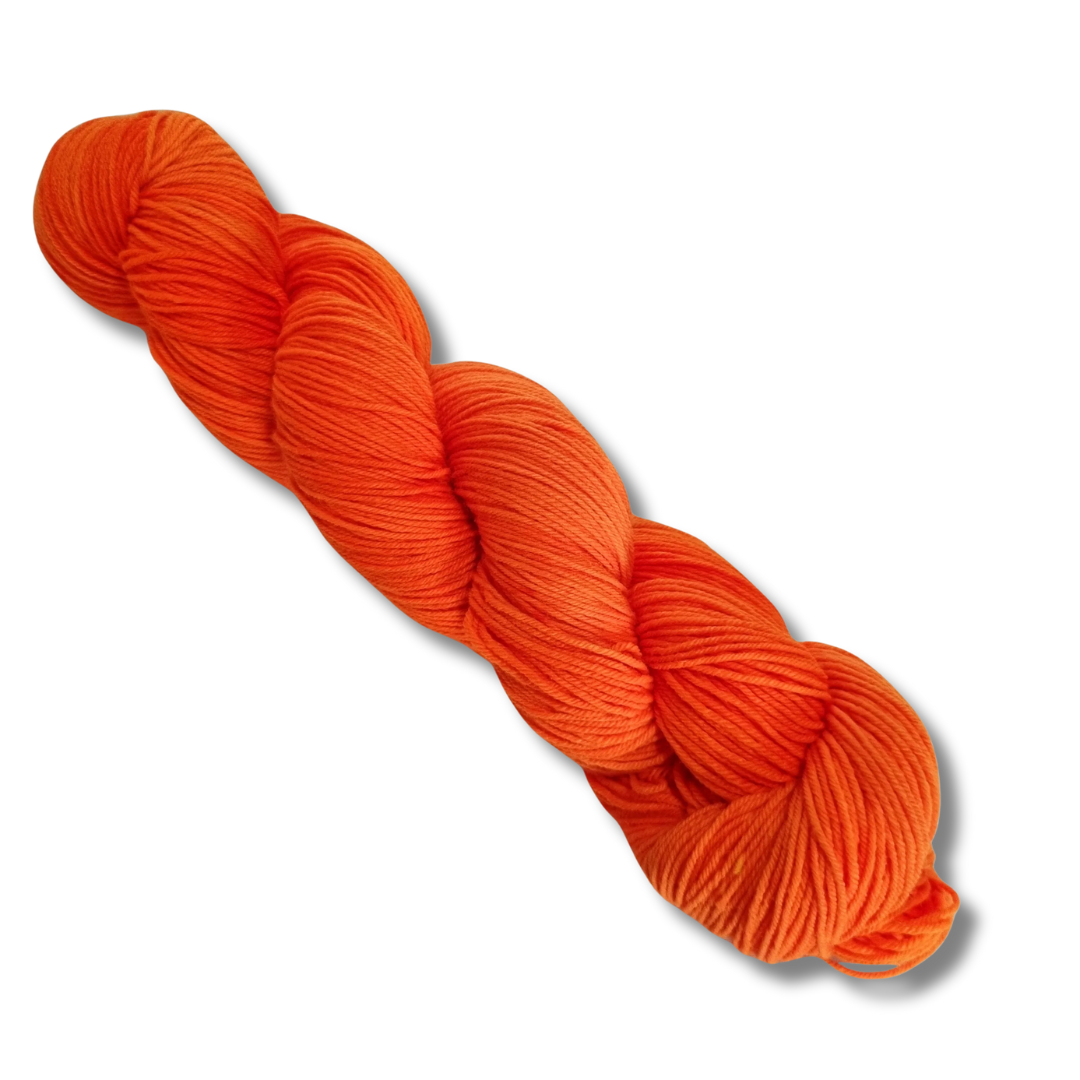 Irja merinosock yksivärinen NEON.