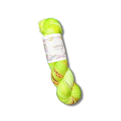 Aino alpakkasukka, fingering