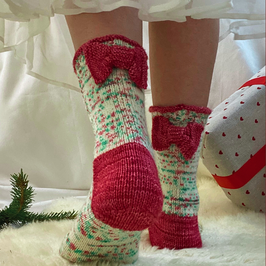 Prinsessan polkkasukat ohje PDF-tiedostona.