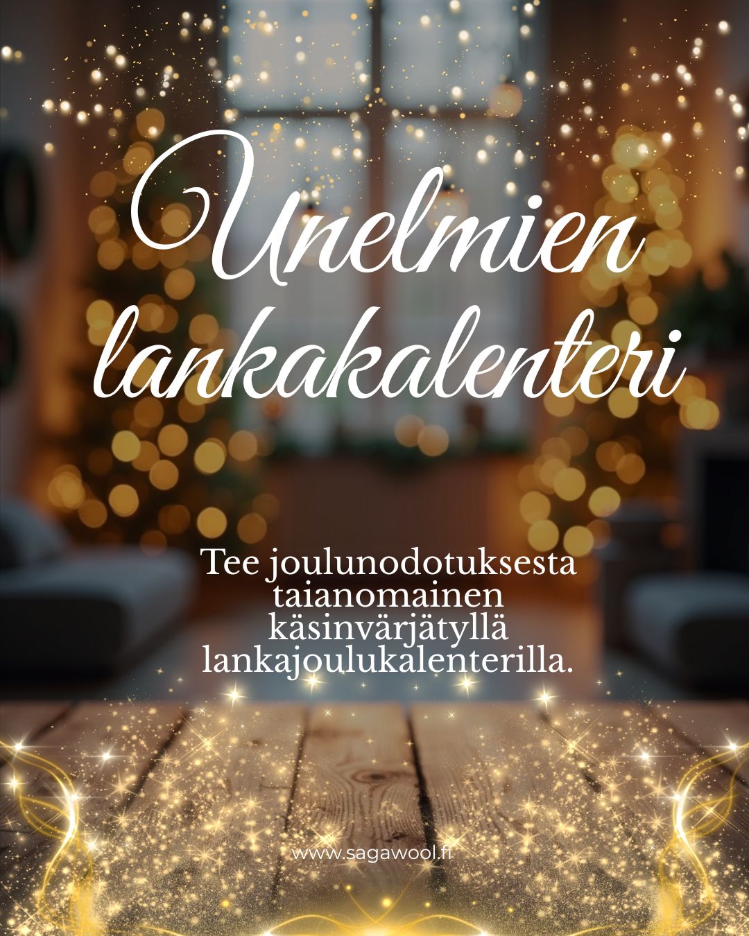 Unelmien lankajoulukalenteri 2026.