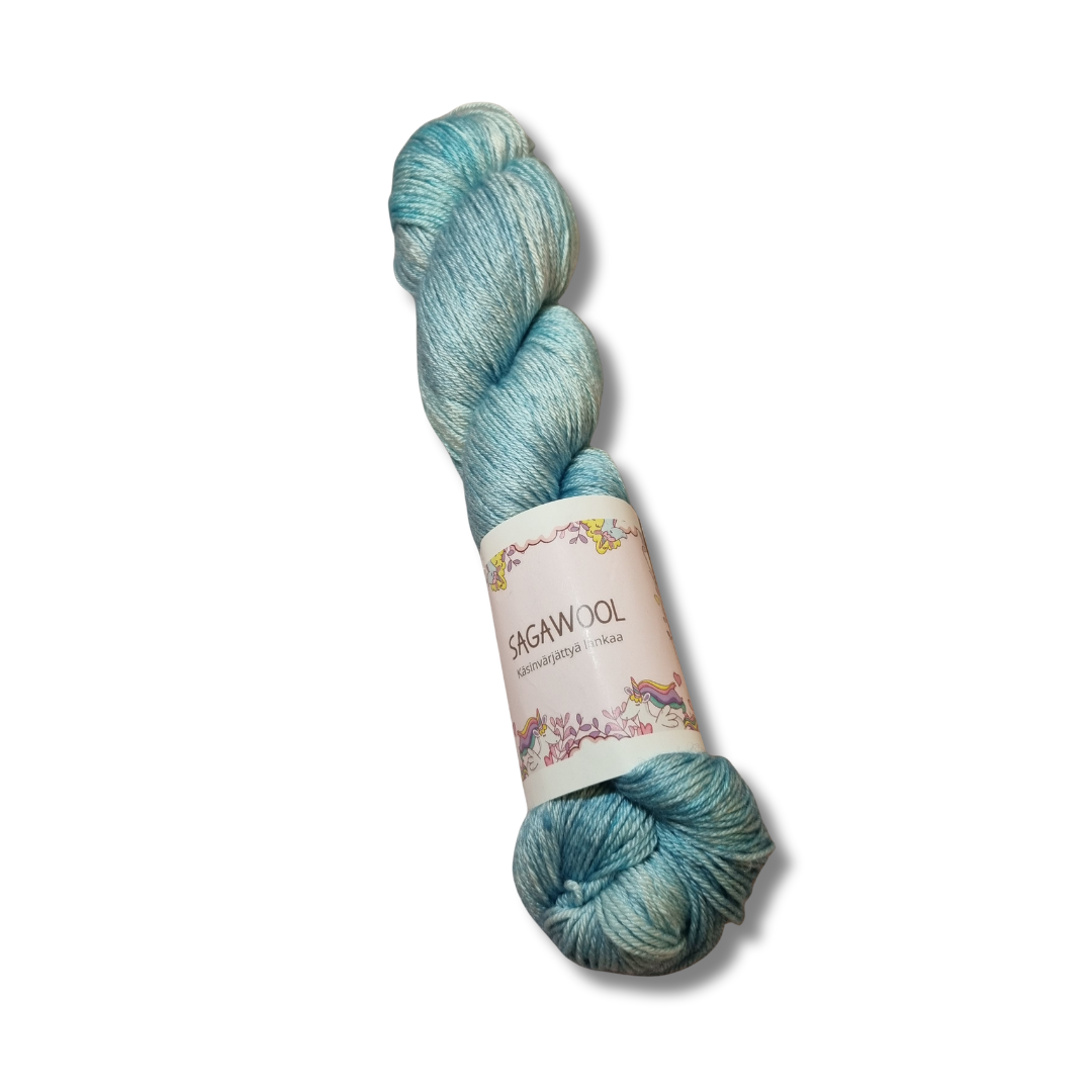 Meeri merinosilkki, fingering