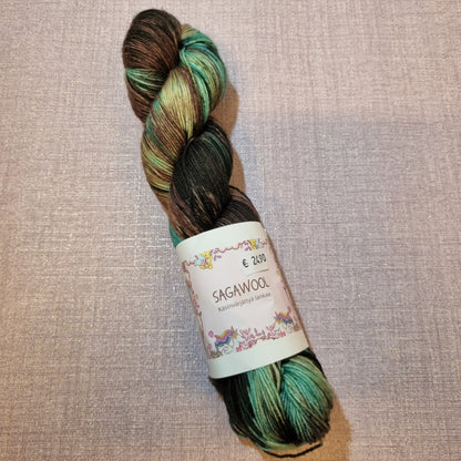 Sagawool Lauri BFL sukkalanka, fingering