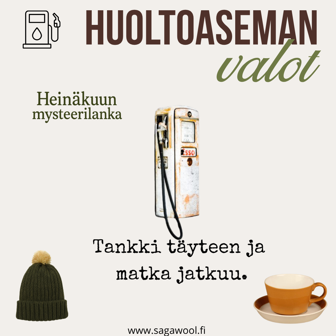 Heinäkuun mysteerilanka: Huoltoaseman valot.
