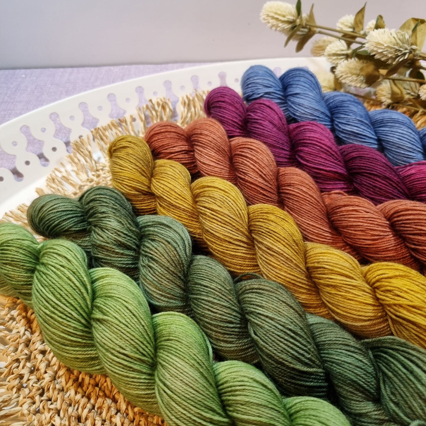 Lauri BFL villasekoitus, fingering, 50g.