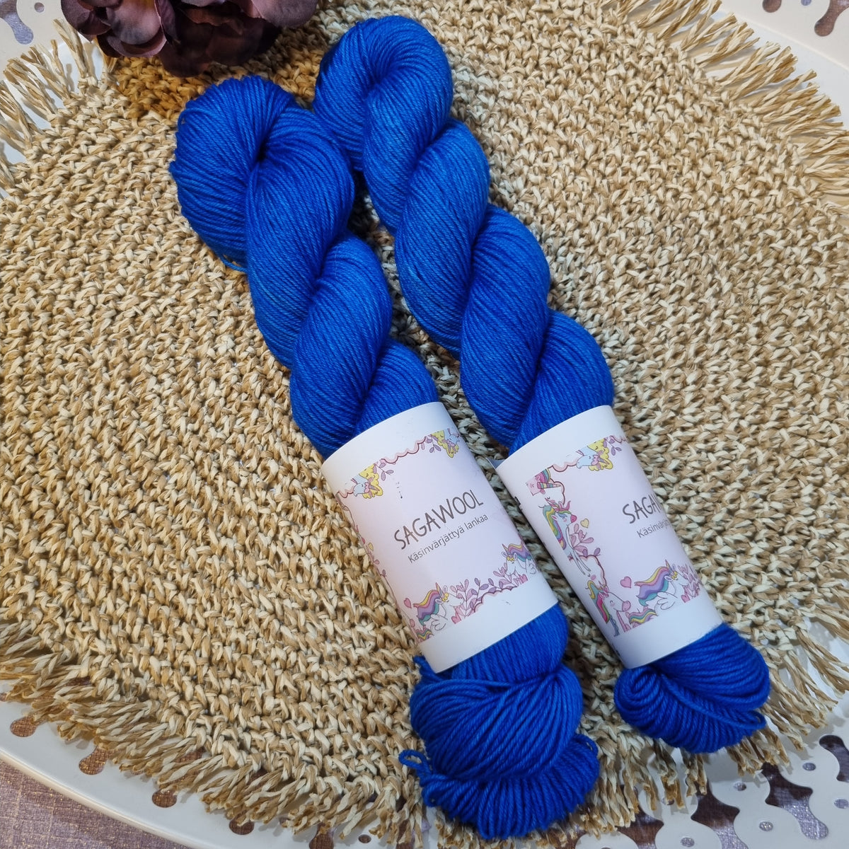 Lauri BFL villasekoitus, fingering, 50g.