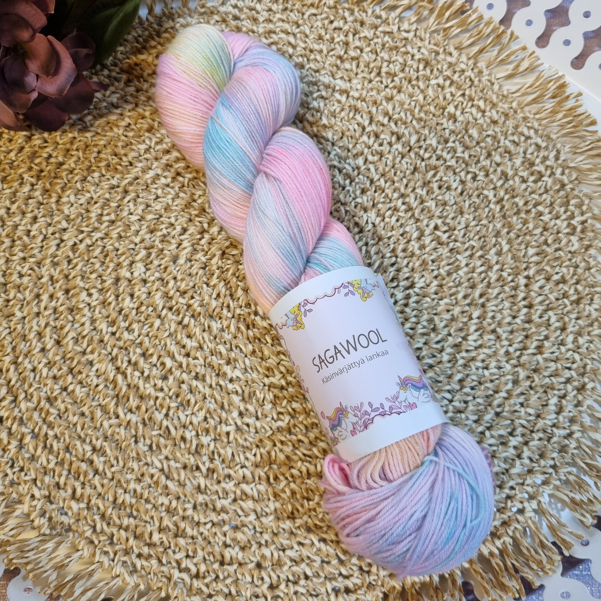 Irja merinosock moniväriset, fingering
