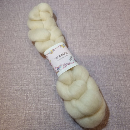 Käsinvärjätty Polwarth villatopsi,50g