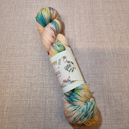 Sagawool Lauri BFL sukkalanka, fingering