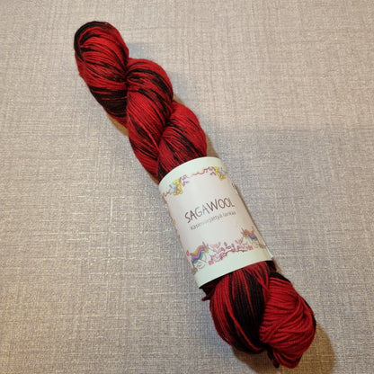 Sagawool Lauri BFL sukkalanka, fingering