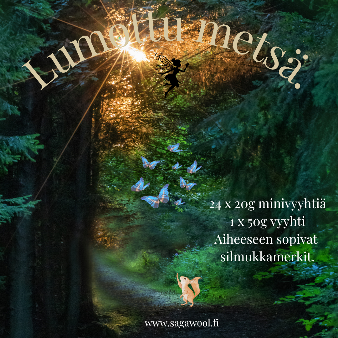 ENNAKKOTILAUS: Adventtikalenteri Lumottu metsä.