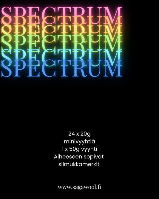 ENNAKKOTILAUS: Sagawool 2026 Adventtikalenteri – Spectrum.