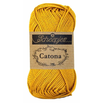 Sheepjes Catona merseroitu puuvilla, useita värejä