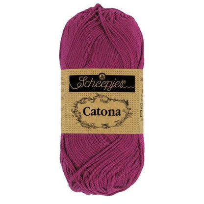 Sheepjes Catona merseroitu puuvilla, useita värejä