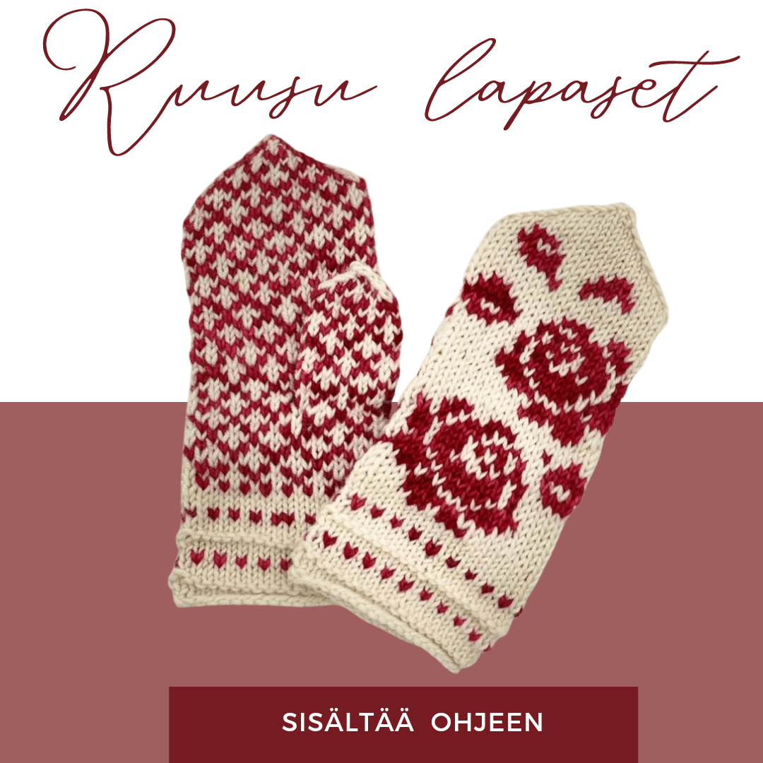 Ohje: Ruusu lapaset