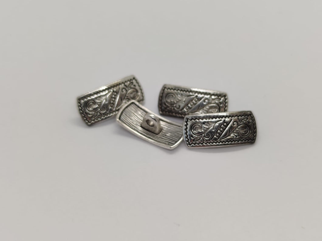 Metallinappi, suorakulmio