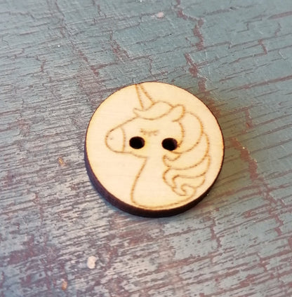 Unicorn nappi, kotimaista koivua.