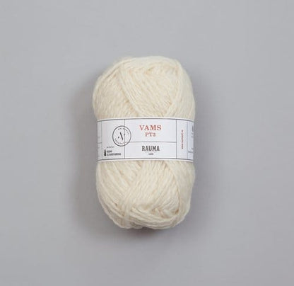 Rauma Garn Vams 100% villalanka, 50g/83m.
